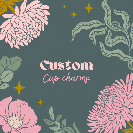 Custom Cup Charm